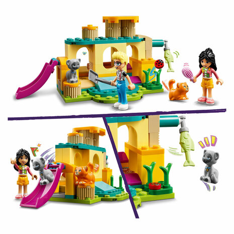 LEGO Friends 42612 Kattenspeeltuin