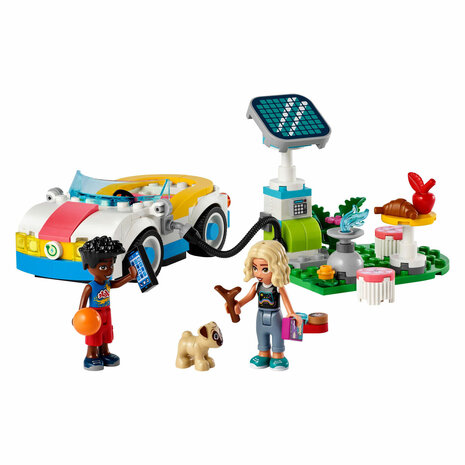 LEGO Friends 42609 Elektrische Auto en Oplaadpunt