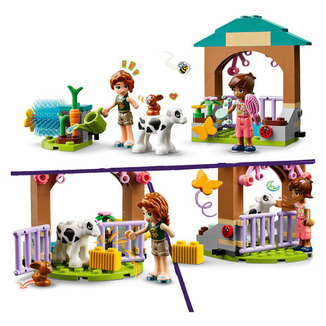 LEGO Friends 42607 Autumns Schuur met Kalfje