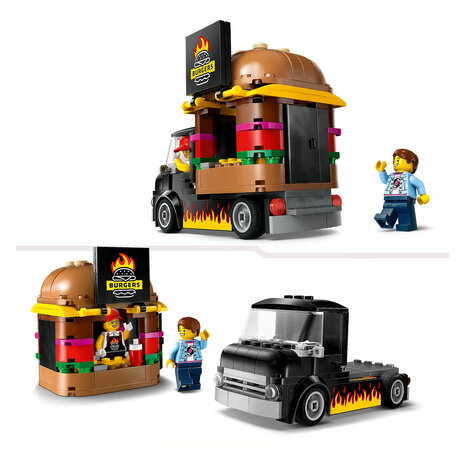 LEGO City 60404 Hamburgertruck