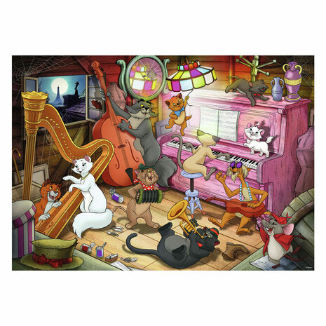 Legpuzzel Disney Aristocats, 1000st.