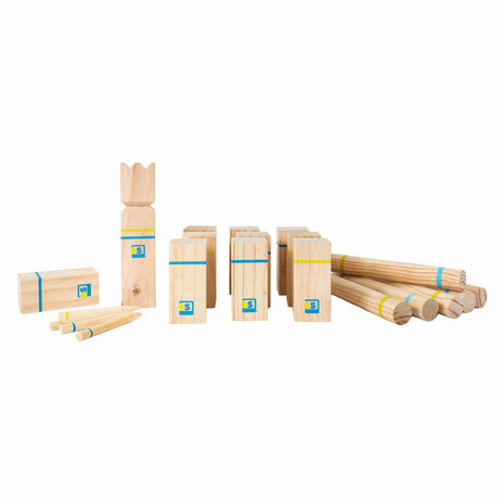 BS Toys Houten Kubb Buitenspel - Official Size