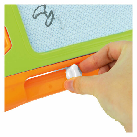 Creativity Magnetisch Tekenbord Dino met Pen en Vormen