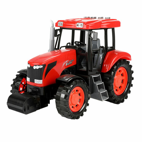 Tractor Groot met Licht en Geluid Rood