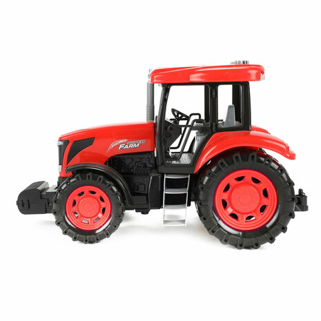 Tractor Groot met Licht en Geluid Rood