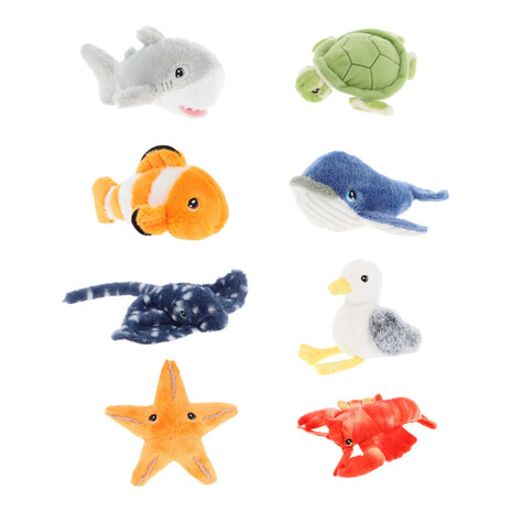 Keeleco Sealife Collectables 12cm 8ass