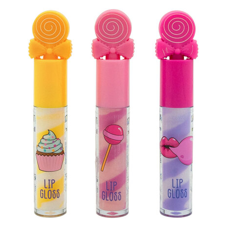 Create It! Candy Lipgloss, 3st