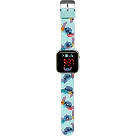 Disney Stitch LED Horloge