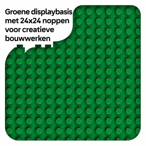 LEGO DUPLO Classic 10460 Groene Bouwplaat