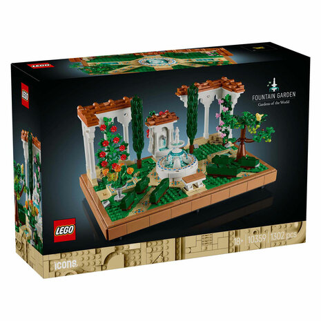 LEGO Icons 10359 Tuin met Fontein