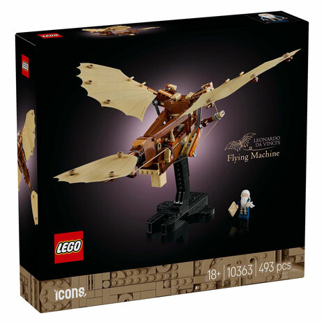 LEGO Icons 10363 De Vliegmachine van Leonardo Da Vinci