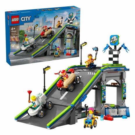 LEGO City 60460 Snelle Schans Voor Raceauto's