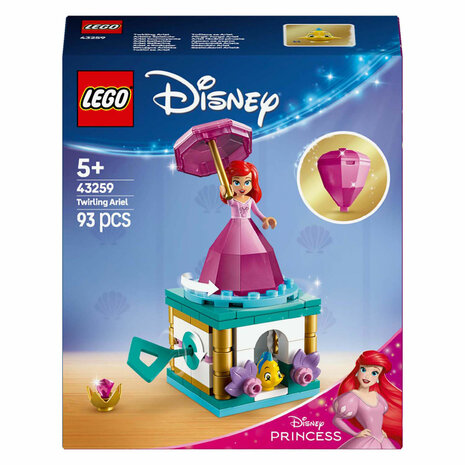 LEGO Disney Prinses 43259 Draaiende Ariel