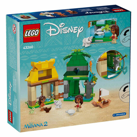 LEGO Disney Prinses 43260 Vaiana's Speeleiland