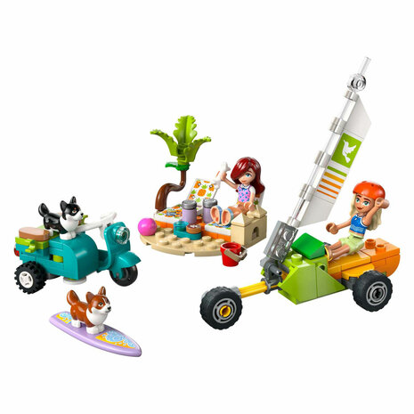 LEGO Friends 42641 Surf- en Scooterplezier met de Honden