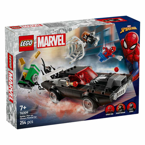 LEGO Super Heroes 76309 Spider-Man Vs. Venoms Klassieke Auto