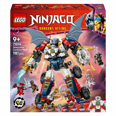 LEGO Ninjago 71834 Zane's Ultra-Combomecha