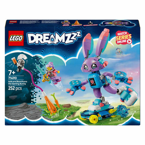 LEGO DREAMZzz 71490 Izzie en Bunchurro het Gamende Konijn