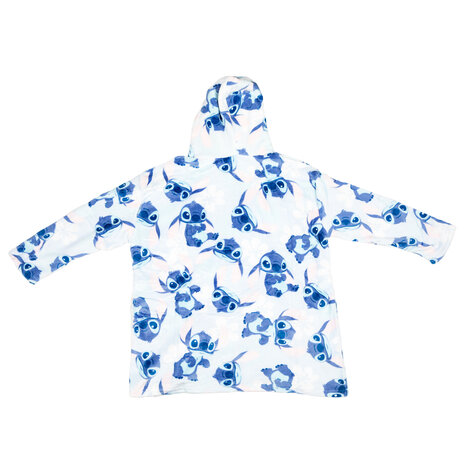 Stitch Kinder Fleece Hoodie Deken Trui, 7-14 jaar