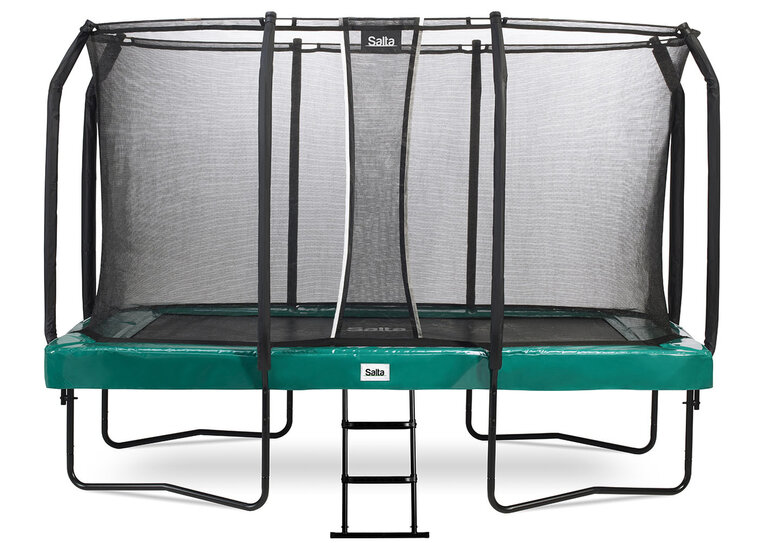 Trampoline Salta First Class - 366x214cm - Rechthoekig Groen