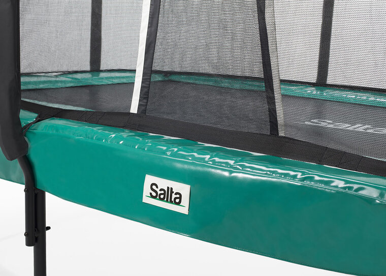 Trampoline Salta First Class - 366x214cm - Rechthoekig Groen