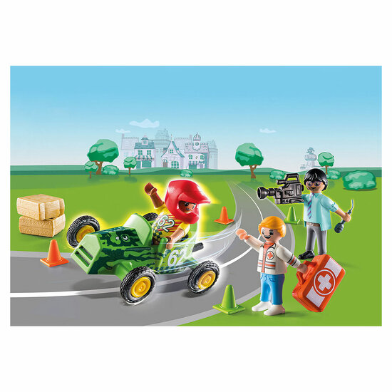 Habitat Overvloedig Schatting Playmobil 70919 DOC - Ambulance Actie Help de Racer! - Speelgoed de Betuwe