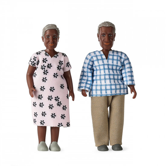 Lundby Poppenhuisfiguren opa &amp; oma &#039;Billie&#039;