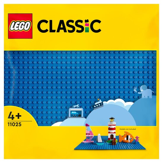 onderdak Gebeurt energie LEGO Classic 11025 Blauwe Bouwplaat - Speelgoed de Betuwe