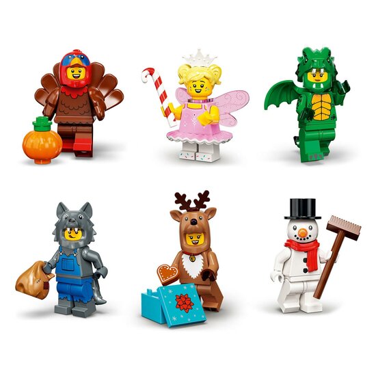 LEGO Minifiguren Serie 23 - Set van 6 Poppetjes - Speelgoed de Betuwe
