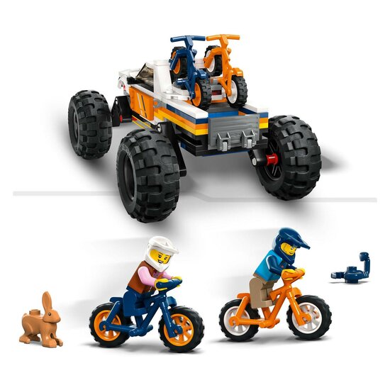 LEGO 60387 4x4 Terreinwagen Avonturen Speelgoed de Betuwe