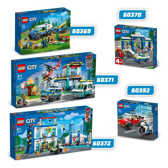 produceren Gedeeltelijk Plasticiteit LEGO City 60370 Achtervolging Politiebureau - Speelgoed de Betuwe