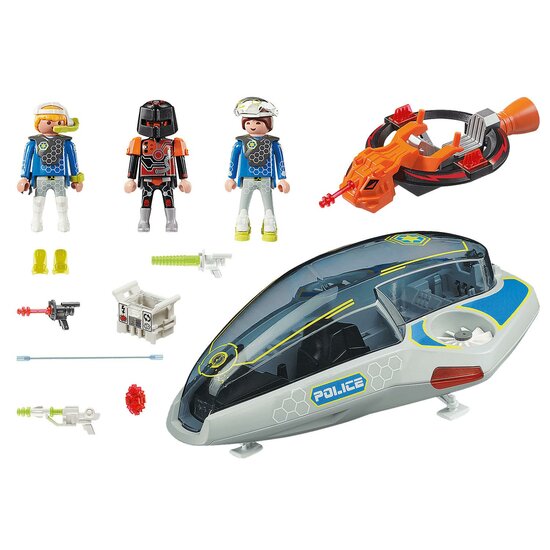 Productiecentrum Nauwkeurig bros Playmobil 70019 Galaxy Politie Glider - Speelgoed de Betuwe