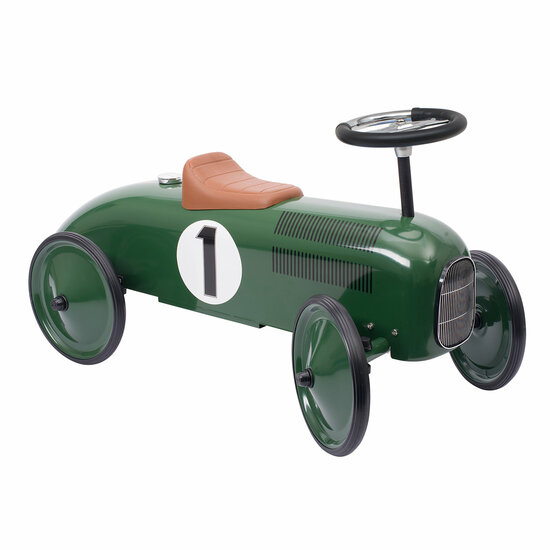 Goki Retro Loopauto Groen - Speelgoed de