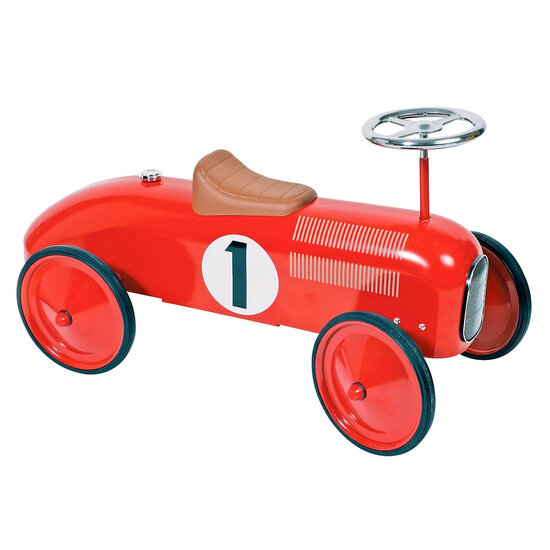 heldin Mammoet capsule Goki Retro Loopauto Rood - Speelgoed de Betuwe