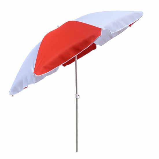 Outdoor Parasol **** 200 Rood/Wit