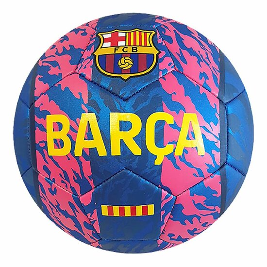 FC Barcelona Bal Camo Size 5