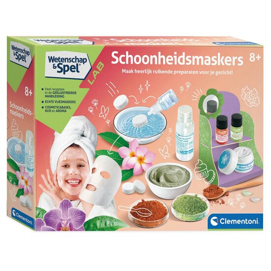 Clementoni Wetenschap &amp; Spel - Gezichtsmaskers Maken