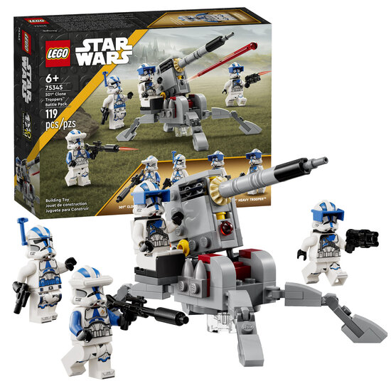 begaan vertrekken Voetganger LEGO Star Wars 75345 501st Clone Troopers Battle Pack - Speelgoed de Betuwe