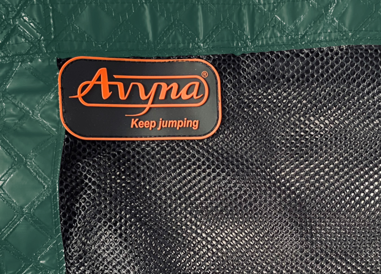 Avyna Trampoline Veiligheidsnet 380x255 Los - Groen (G1)