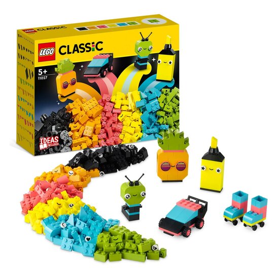 zingen Masaccio eiwit LEGO Classic 11027 Creatief Spelen met Neon - Speelgoed de Betuwe