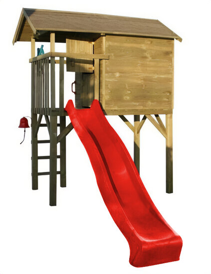 Ellende waterval Ambtenaren Prestige Garden houten speelhuis - Amsterdam - Speelgoed de Betuwe