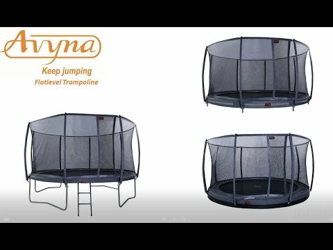 Veiligheidsnet voor trampoline 380x255 (238) - Groen