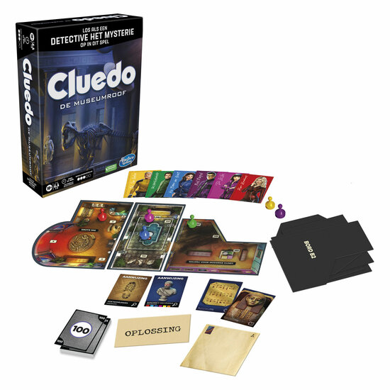 Cluedo Esccape de Museumroof Bordspel