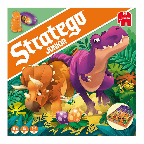 Stratego Junior Dino&#039;s Bordspel