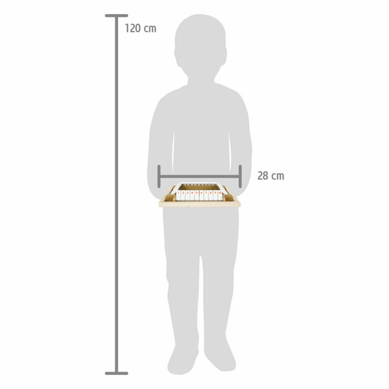 Small Foot - Shut the Box Houten Dobbelspel Gouden Editie