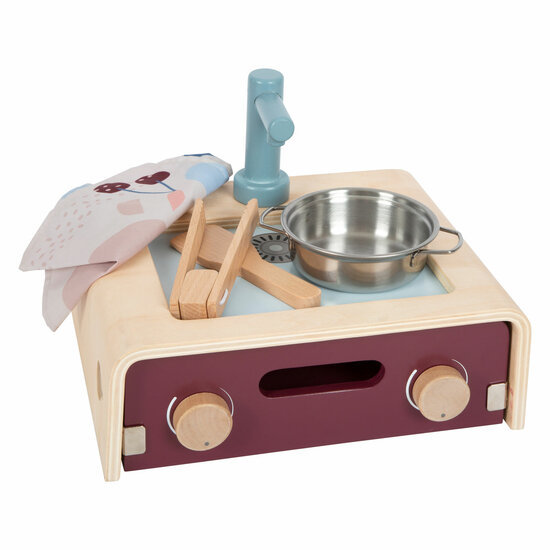 Small Foot - Houten Camping Speelkeuken Tasty, 9dlg.