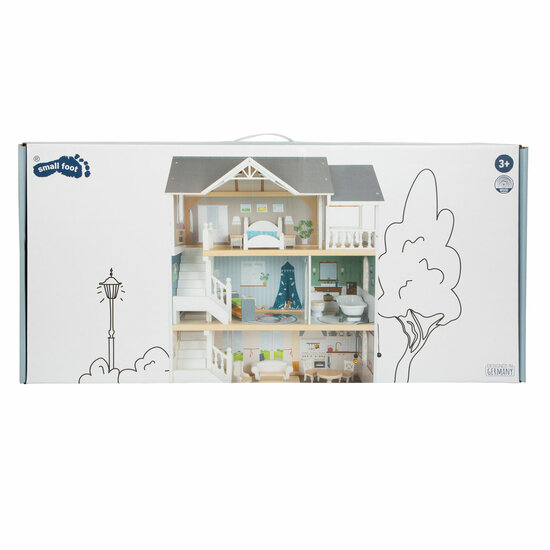 Small Foot - Houten Urban Villa Poppenhuis met Accessoires, 