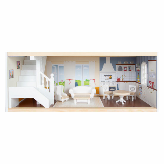 Small Foot - Houten Urban Villa Poppenhuis met Accessoires, 