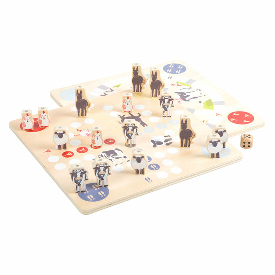 Small Foot - Houten Spellen 4in1 Collectie