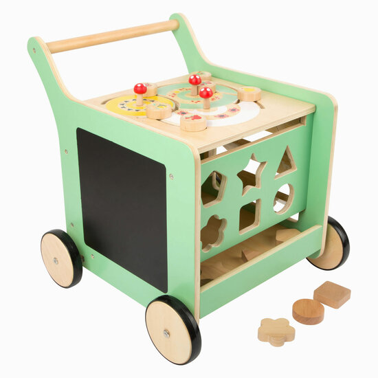 Small Foot - Houten Baby Walker Loopwagen Activiteitencentru